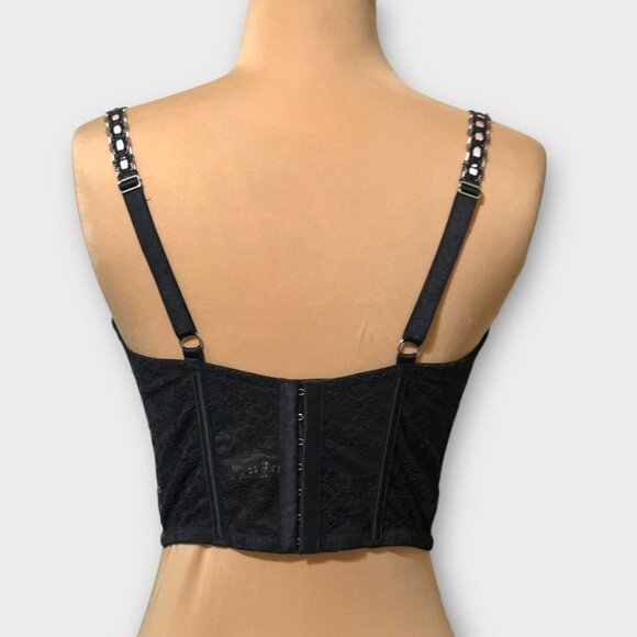 NWT Victoria’s Secret Dream Angels Bra M DD Heritage Ribbon Slot Bra Lace NEW - Picture 5 of 9